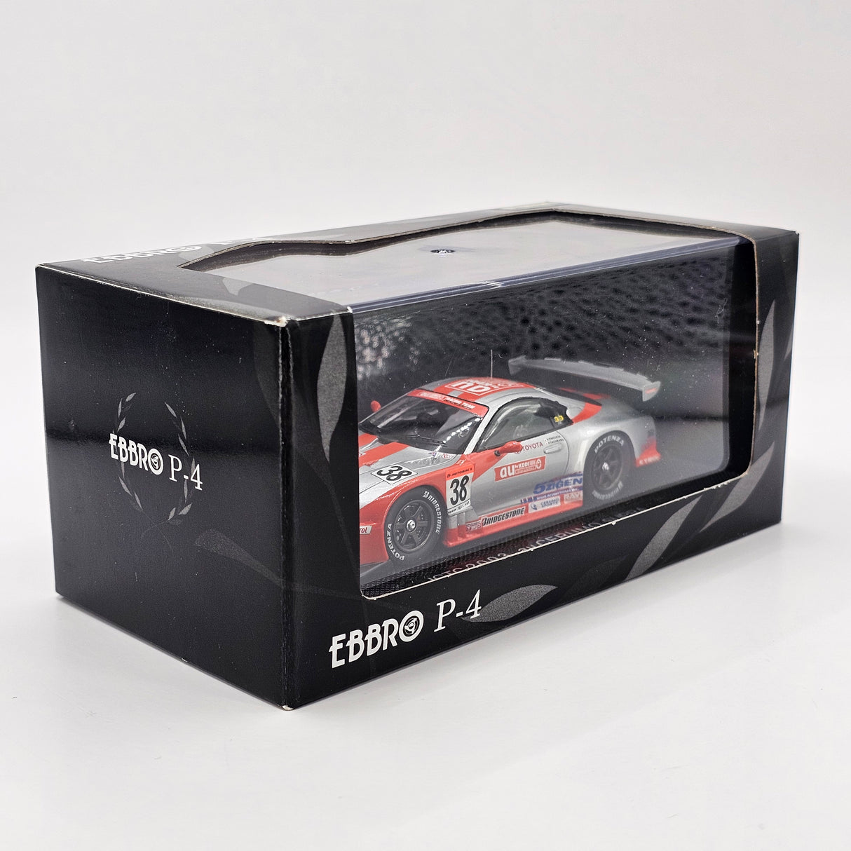 EBBRO P4 Toyota Supra GT500 #38 au Toyota Team Cerumo JGTC 2003 1/43 Scale