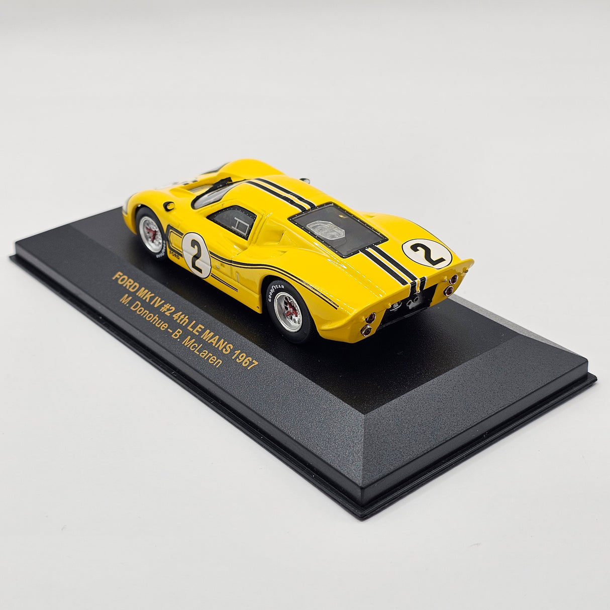 IXO Ford Mark IV #2 Ford Motor Company Shelby American Le Mans 1967 1/43 Scale