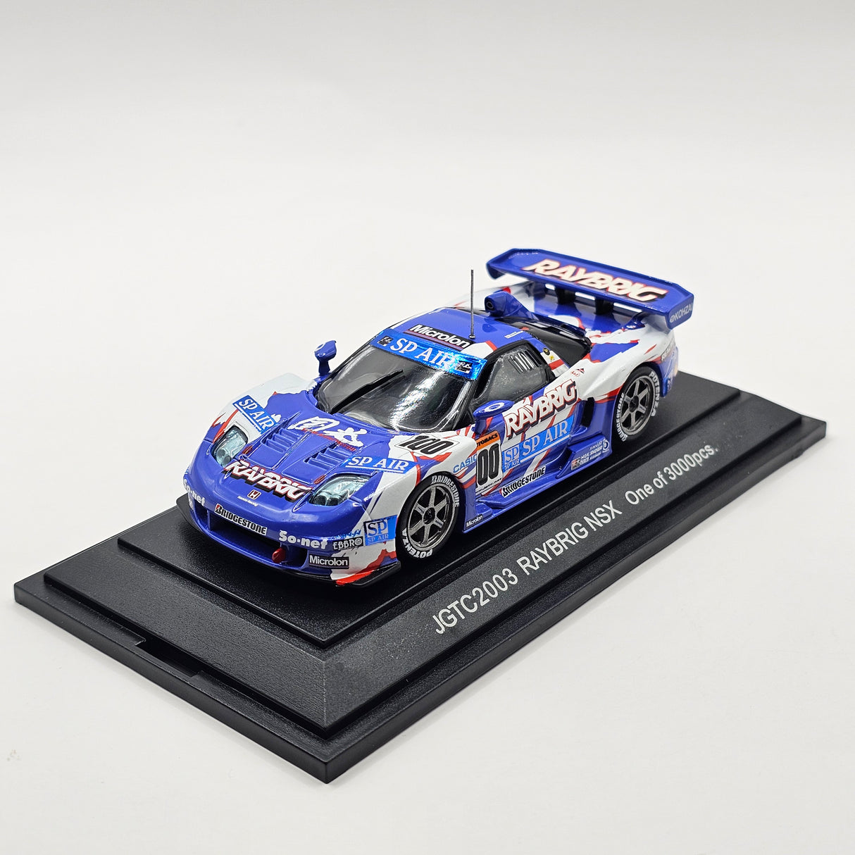 EBBRO Honda NSX #100 Raybrig Team Kunimitsu JGTC GT500 2003 1/43 Scale