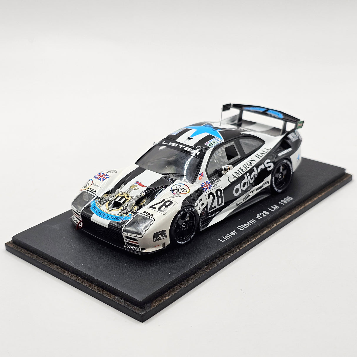 Spark Lister Storm #28 "Newcastle United" Le Mans 1996 1/43 Scale S0632