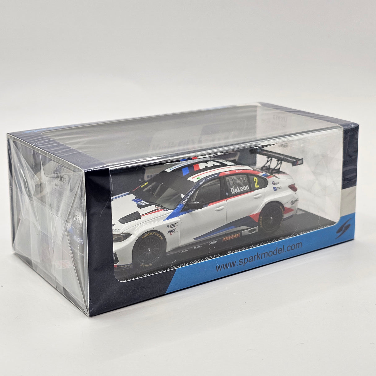 Spark BMW 330i #2 Daryl DeLeon BTCC 2025 Brands Hatch Race 2 Winner 1/43 Scale UK033