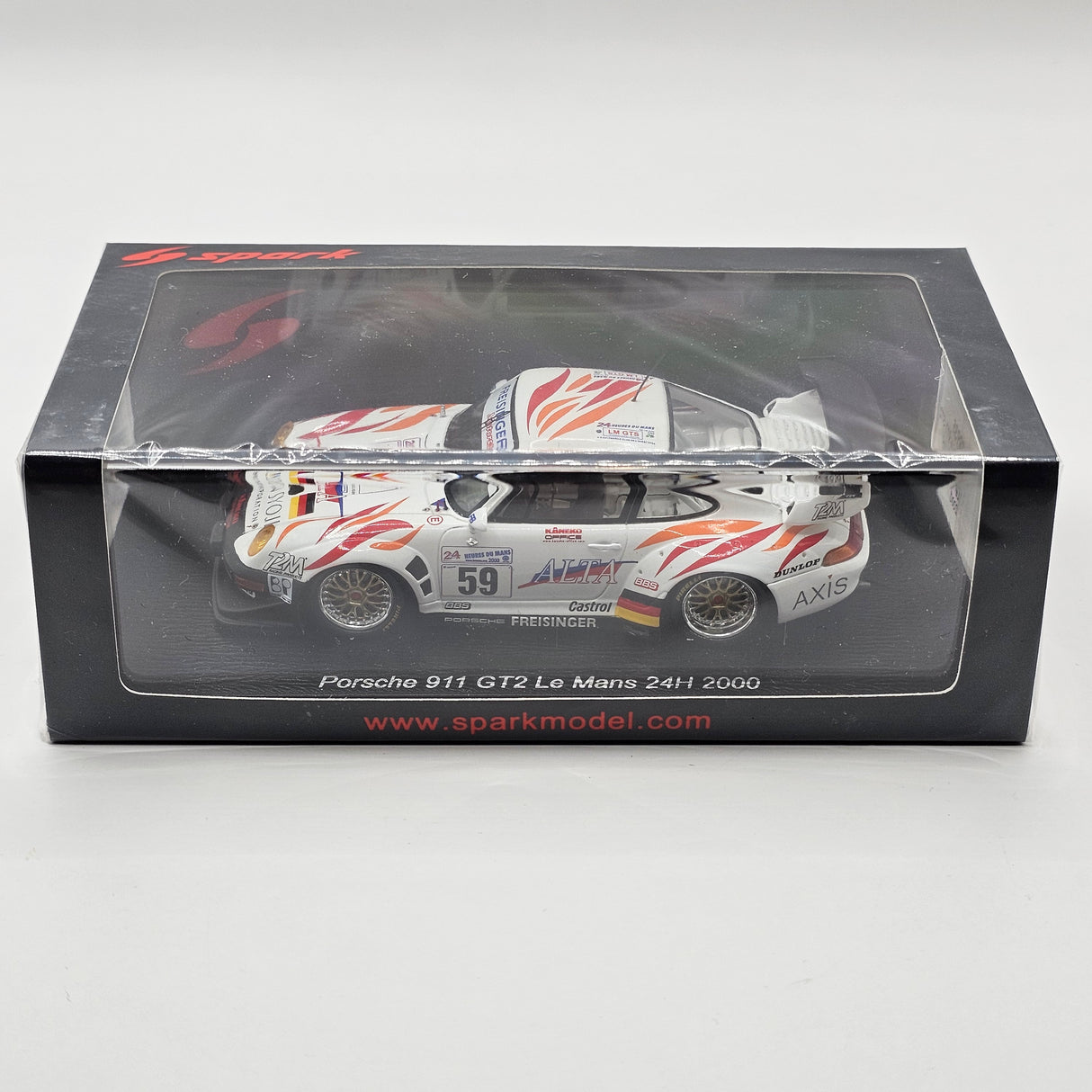 Spark Porsche 911 GT2 #59 Freisinger Motorsport Le Mans 24H 2000 S9935