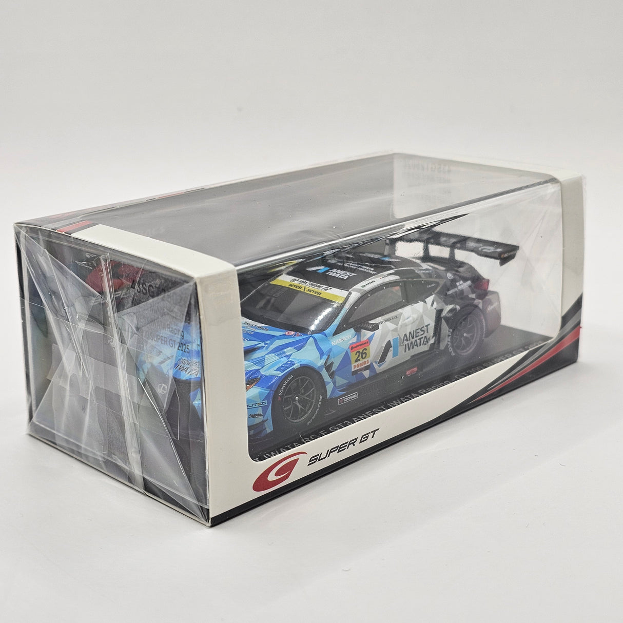 Spark Lexus RC F GT3 #26 Anest Iwata Racing Super GT GT300 2025 1/43 Scale