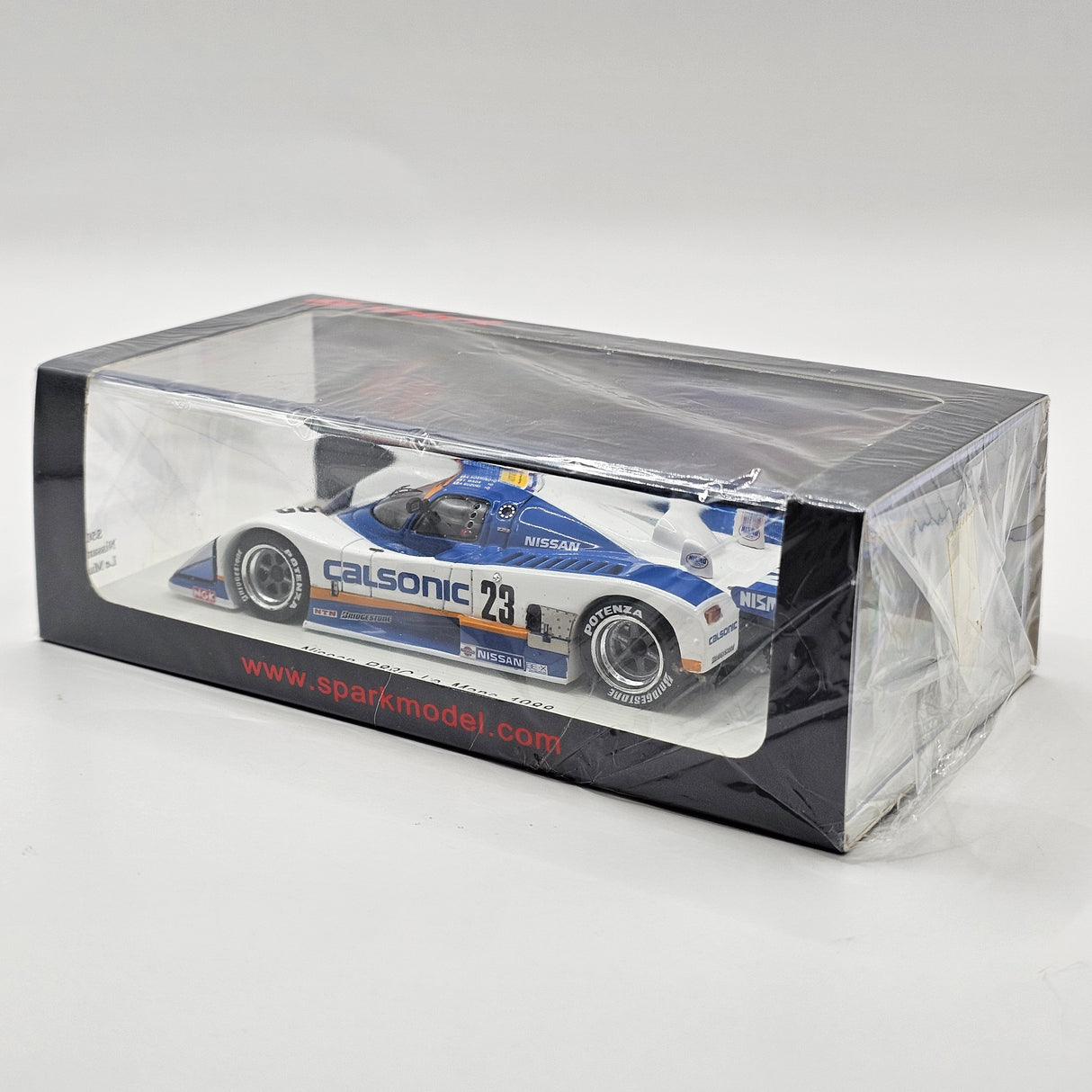Spark March Nissan R88C #23 Team Calsonic Nissan Motorsports Le Mans 1988 1/43 Scale