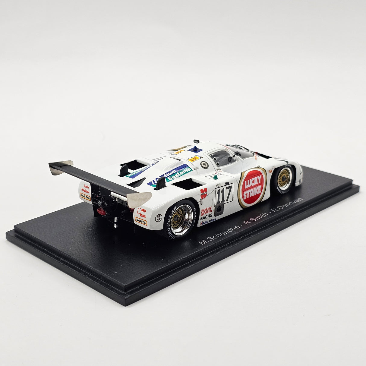 Spark Argo JM19C #117 Lucky Strike 24Hrs Le Mans 1988 1/43 Scale S7316