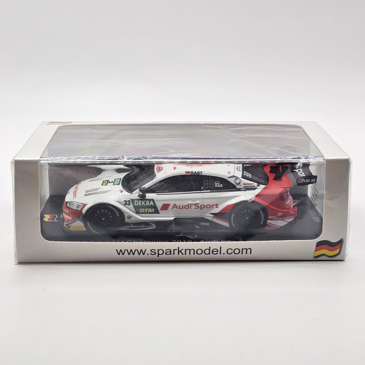 Spark Audi RS5 #33 Audi Sport Team Abt DTM Champion 2019 1/43 Scale SG448