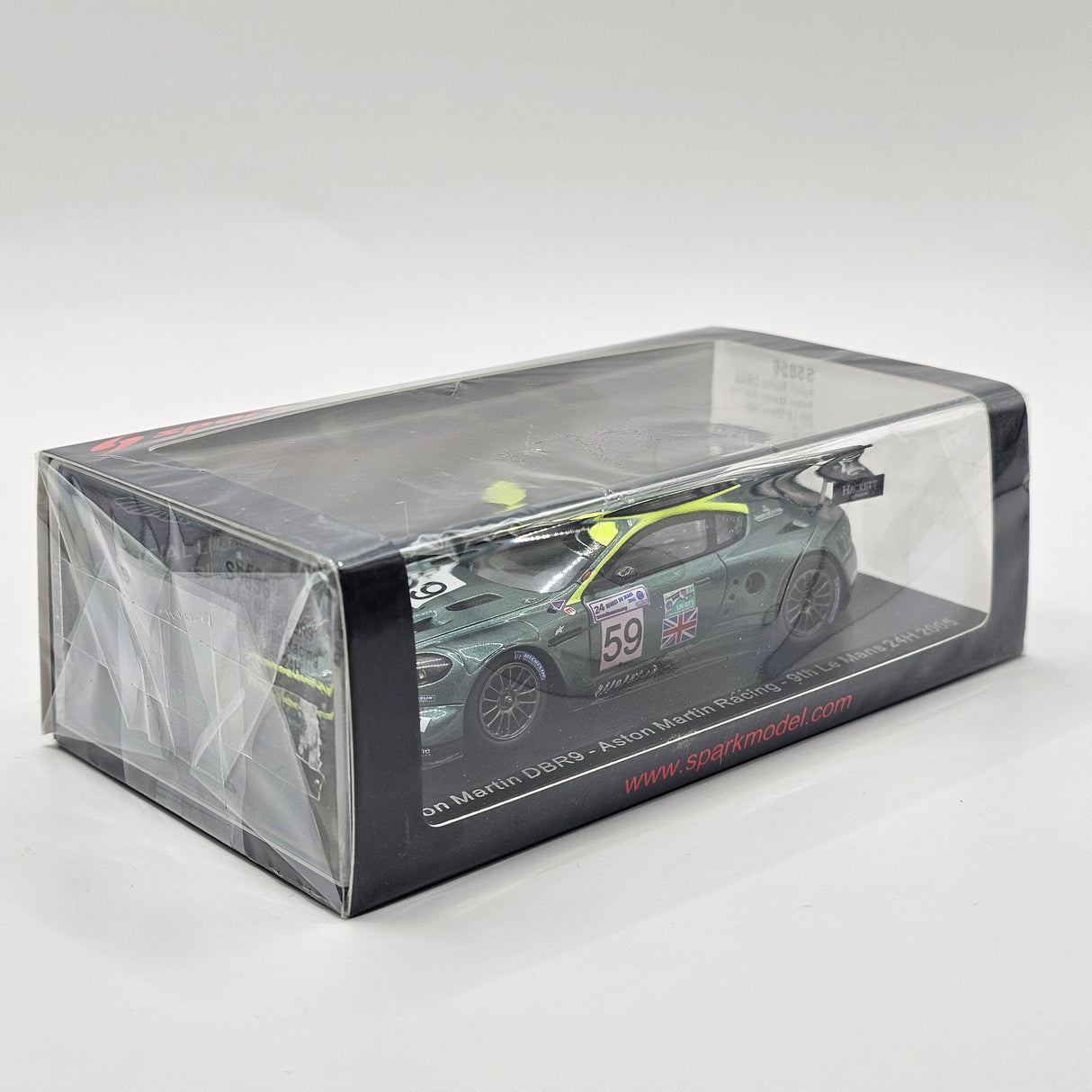 Spark Aston Martin DBR9 #59 Aston Martin Racing Le Mans 24Hrs 2005 1/43 Scale