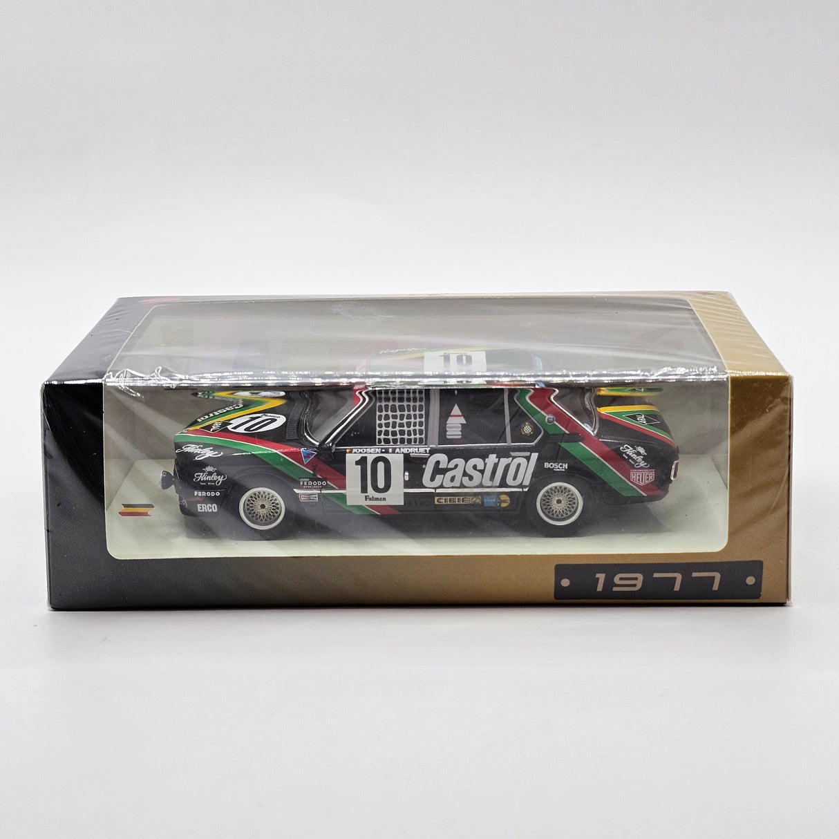 Spark BMW 530i #10 BMW Castrol/Juma Winner 24 Hours of Spa 1977 1/43 Scale 43SPA1977