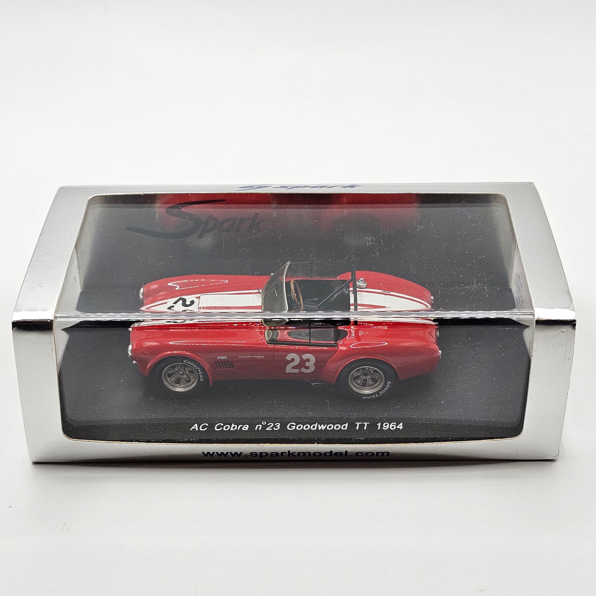 Spark AC Cobra 289 #23 Willment Racing Team Goodwood TT 1964 1/43 Scale S1184