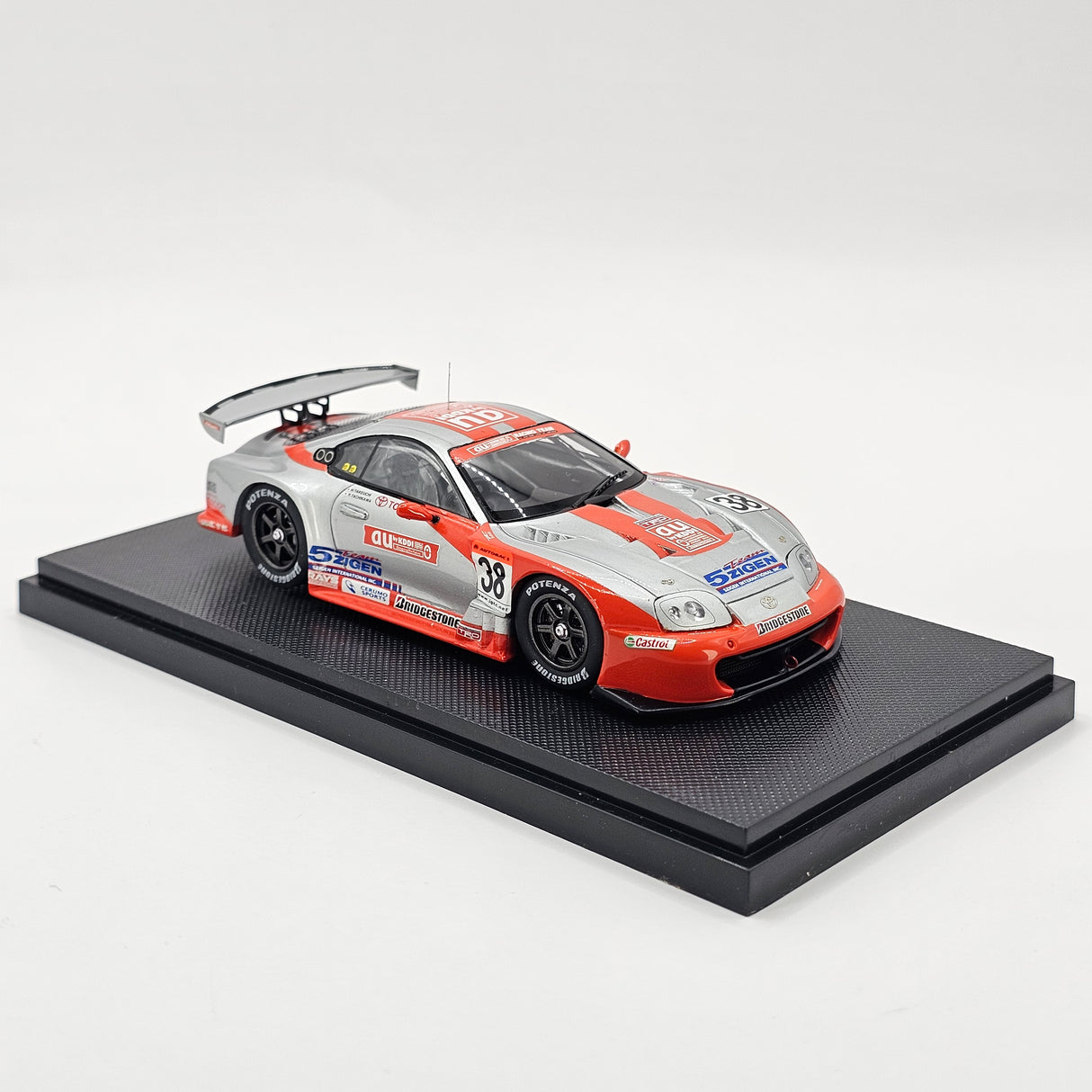 EBBRO P4 Toyota Supra GT500 #38 au Toyota Team Cerumo JGTC 2003 1/43 Scale