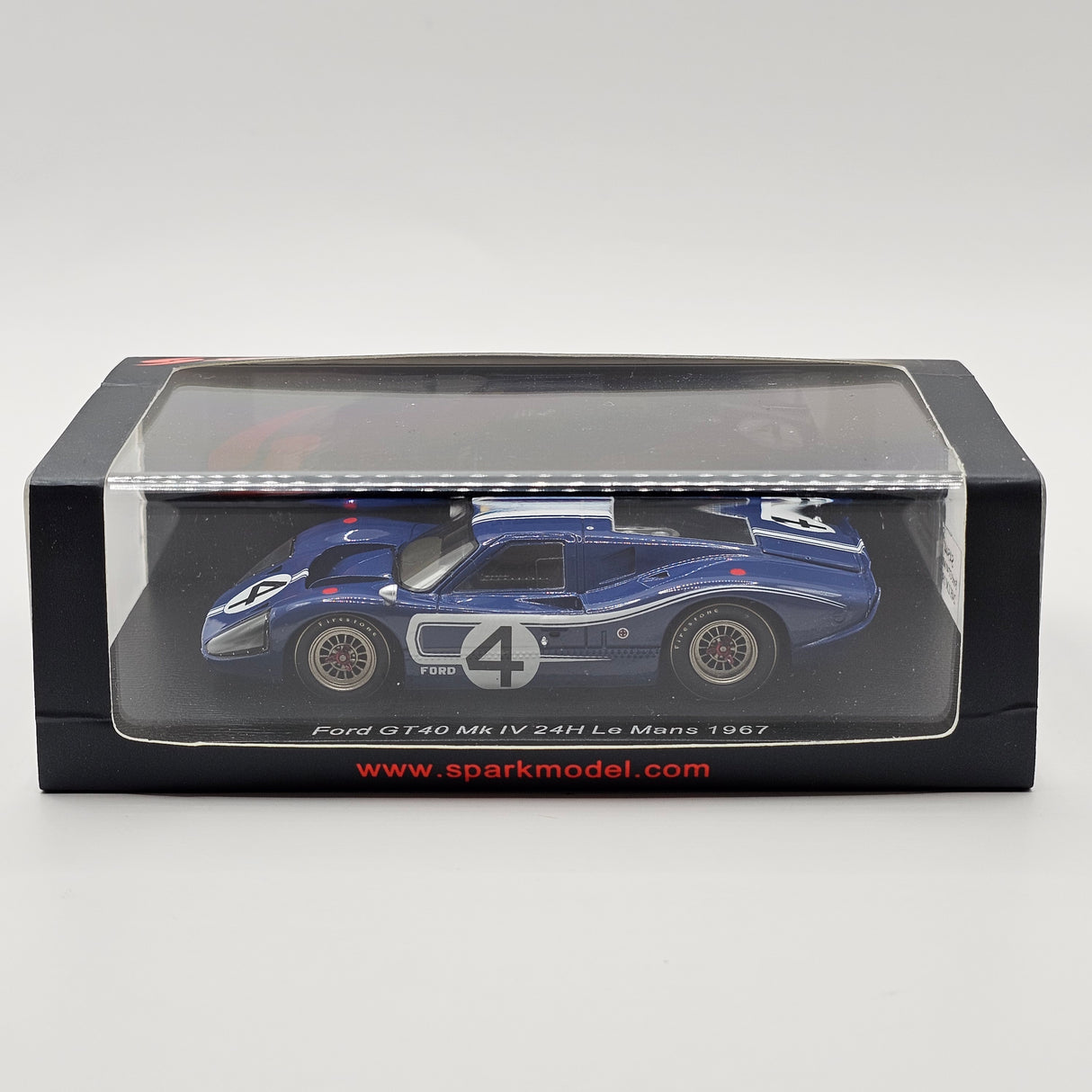 Spark Ford GT40 MK IV #4 Ford Motor Company 24Hrs Le Mans 1967 1/43 Scale