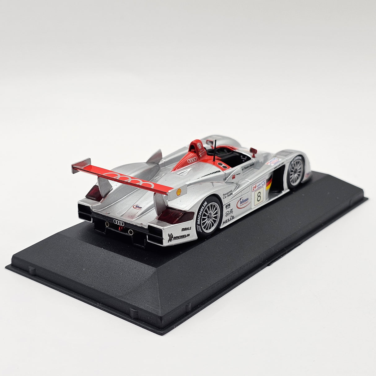 Onyx Audi R8 #1 Audi Sport Team Joest Le Mans Winner 2001 1/43 Scale XLM058