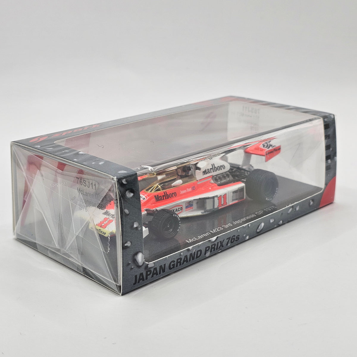 Spark McLaren M23 #11 James Hunt 1976 Japanese F1 Grand Prix 1/43 Scale