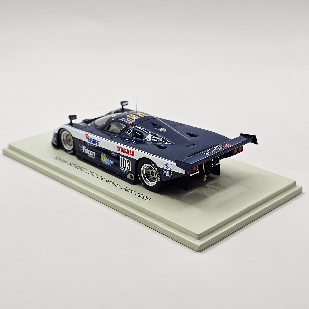 Spark Spice SE88C #103 Team Mako 24Hrs Le Mans 1990 1/43 Scale S6813