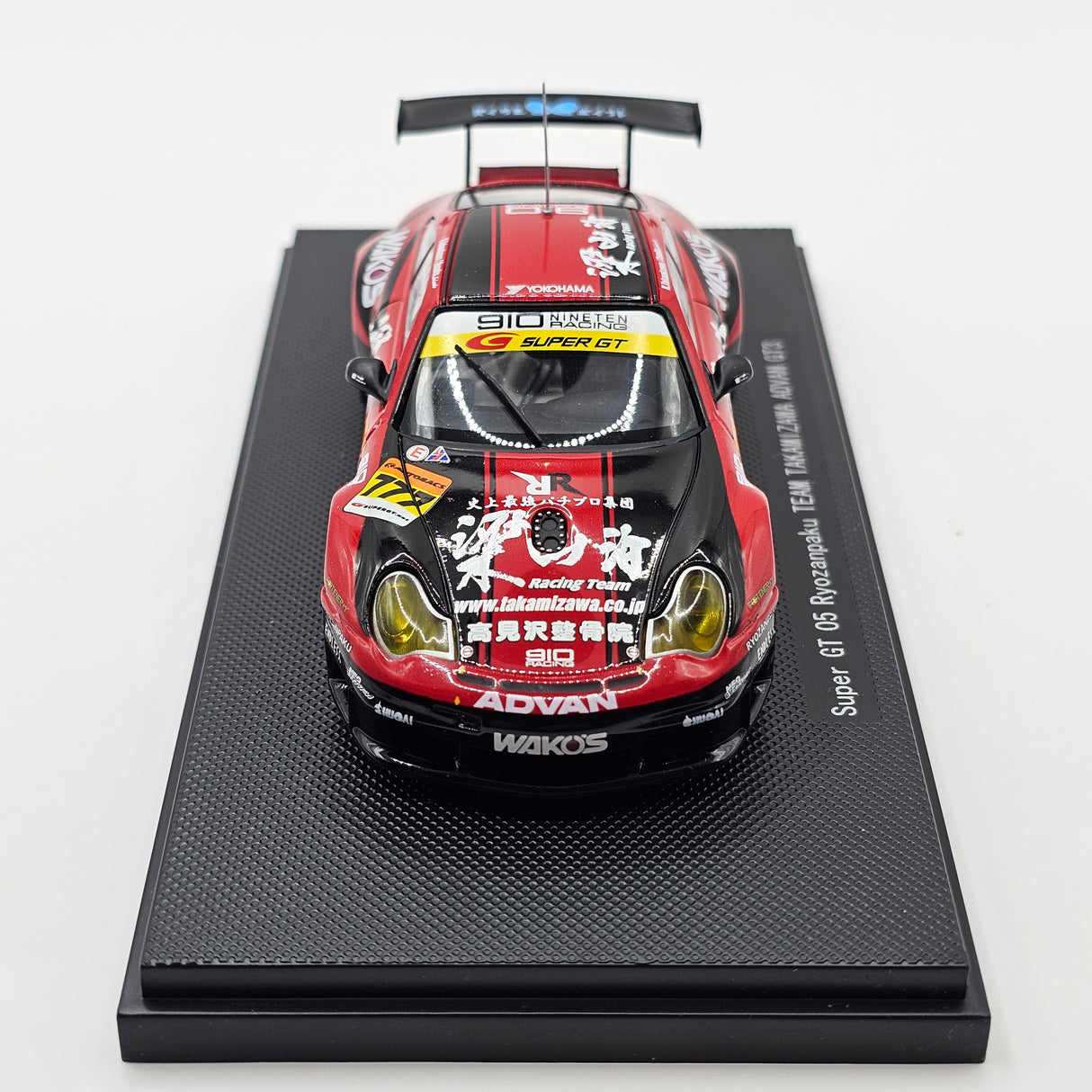 EBBRO Porsche 996 GT3 RS #777 Team 910 Racing 2005 Super GT GT300 1/43 Scale