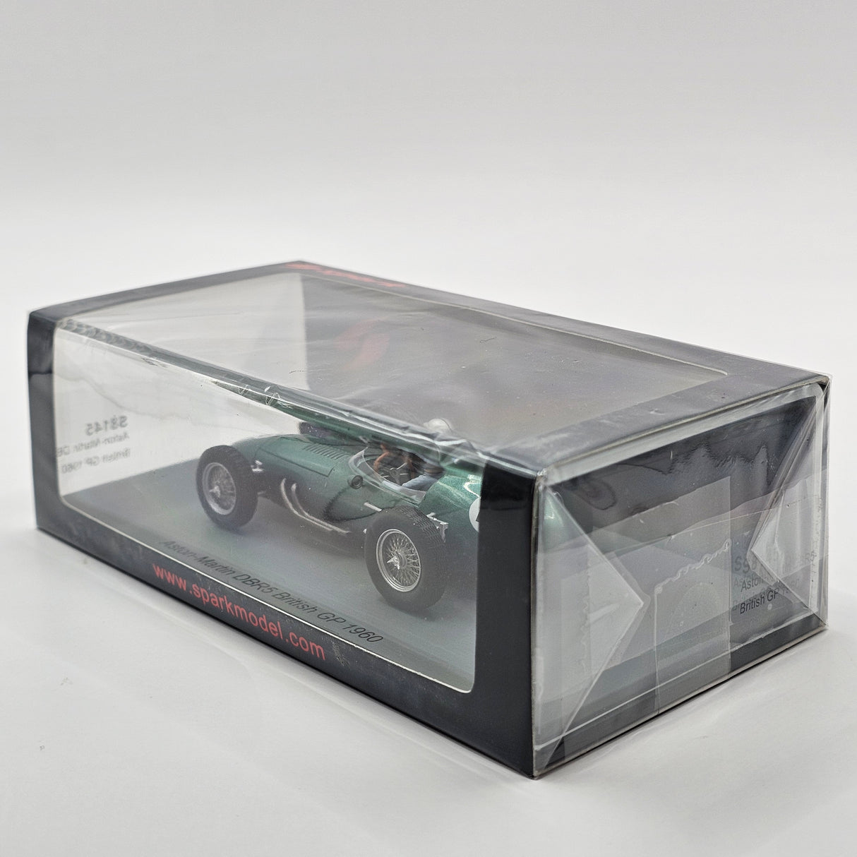 Spark Aston Martin DBR5 #18 Roy Salvadori British F1 GP 1960 1/43 Scale S8145