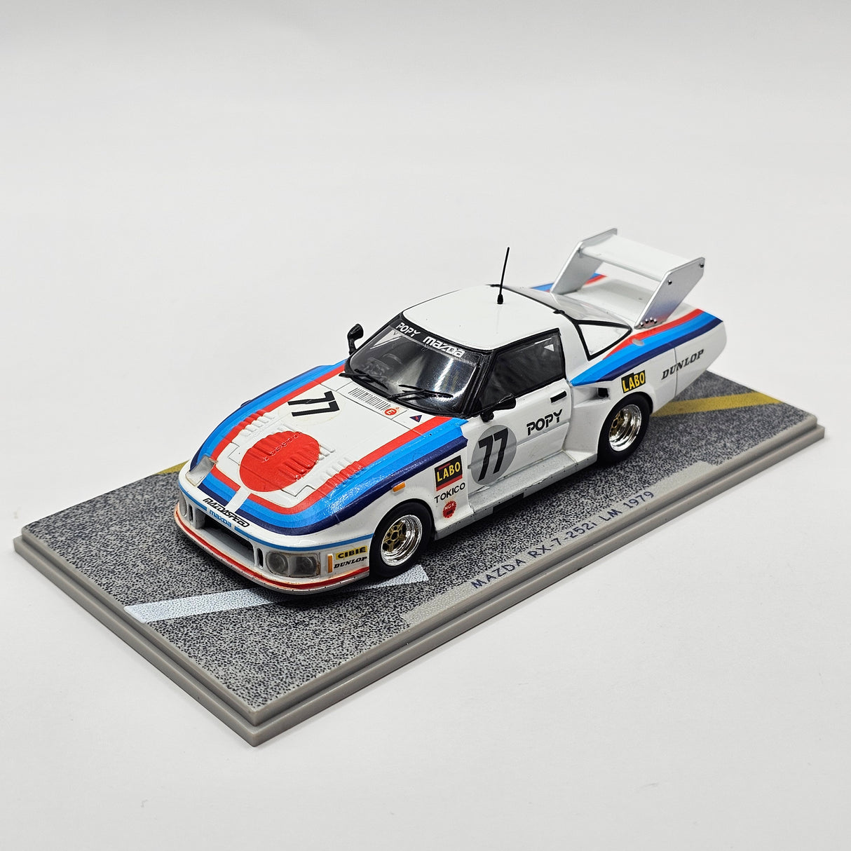 Spark Mazda RX-7 #77 Mazda Auto Le Mans 24Hrs 1979 Rotary History 1/43 Scale