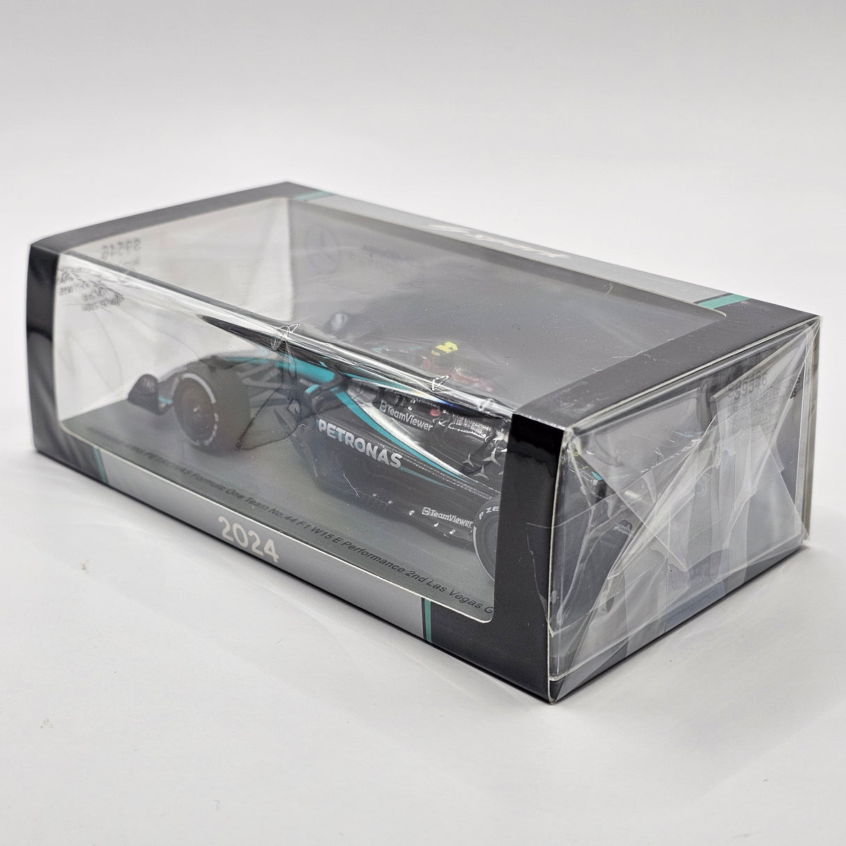Spark Mercedes-AMG F1 W15 #44 Lewis Hamilton 2nd Las Vegas F1 GP 2024 1/43 Scale