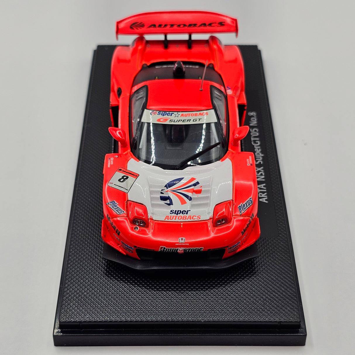 EBBRO Honda NSX #8 Autobacs Racing Team Aguri (ARTA) Super GT 2005 1/43 Scale