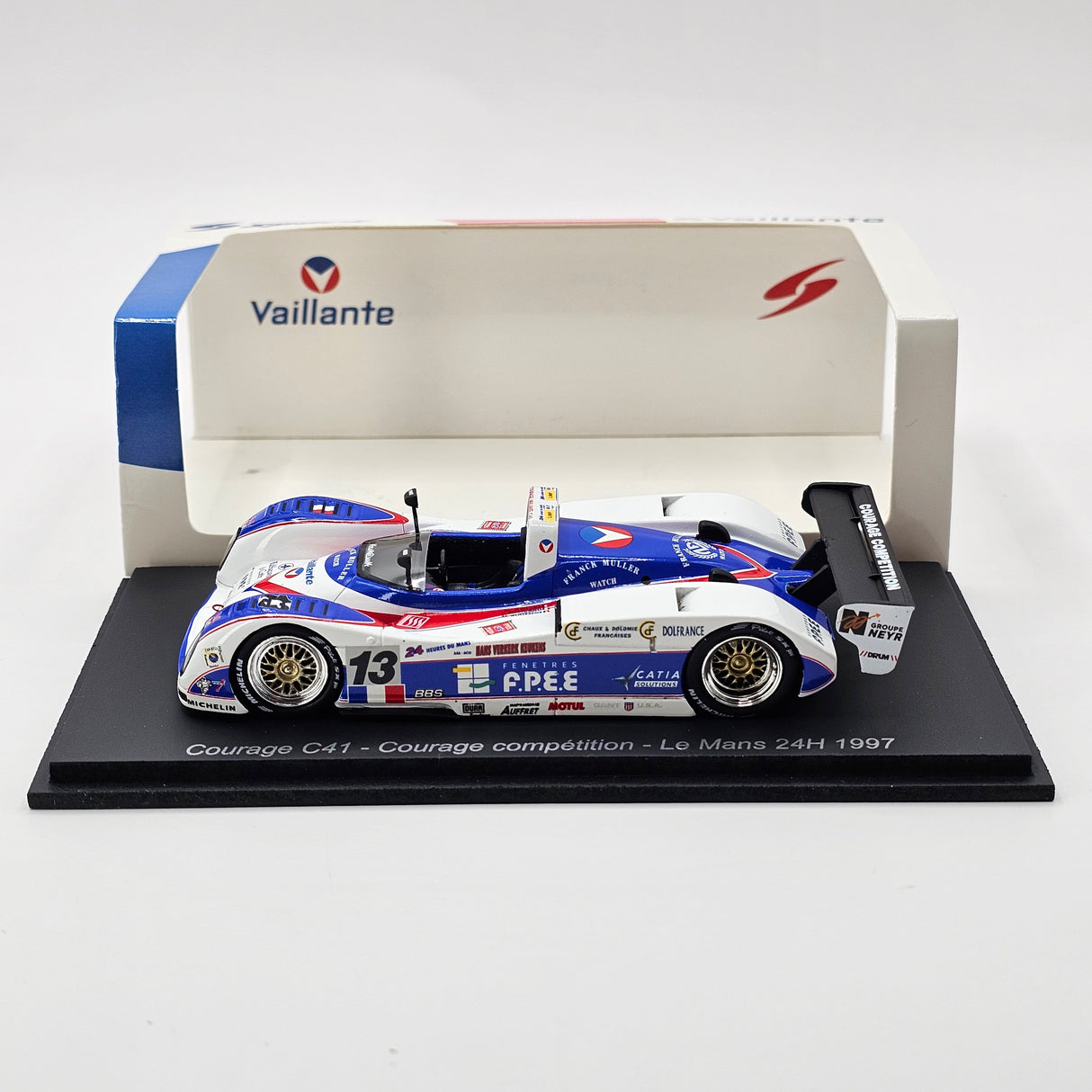 Spark Courage C41 #13 Courage Compétition 24Hrs Le Mans 1997 1/43 Scale MV02