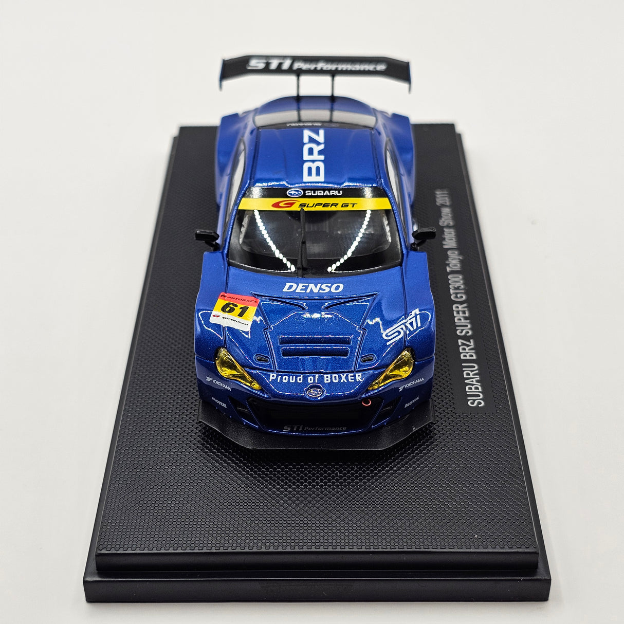 EBBRO Subaru BRZ #61 R&D Sport Tokyo Motor Show 2011 Super GT GT300 1/43 Scale