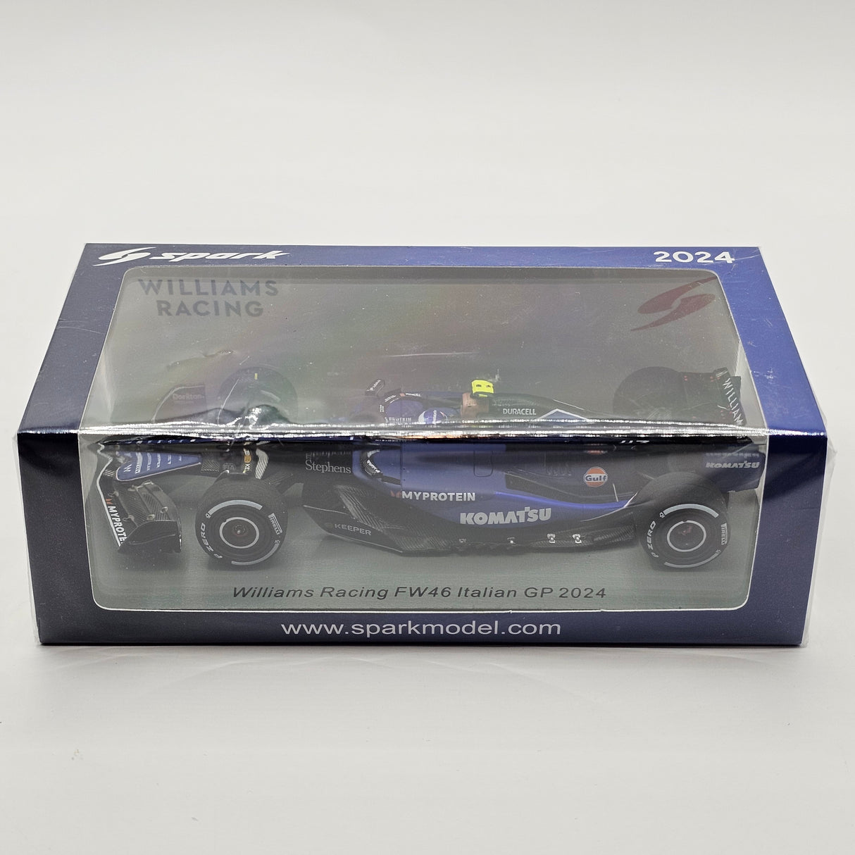 Spark Williams FW46 #43 Franco Colapinto Italian F1 GP 2024 1/43 Scale S9564