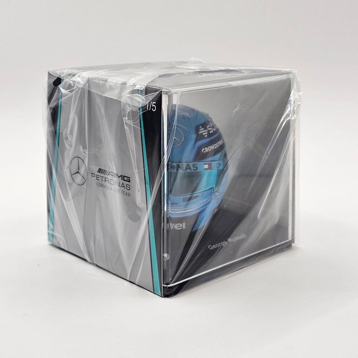 Spark George Russell 2024 Abu Dhabi GP Helmet 1/5 Scale 5HF182