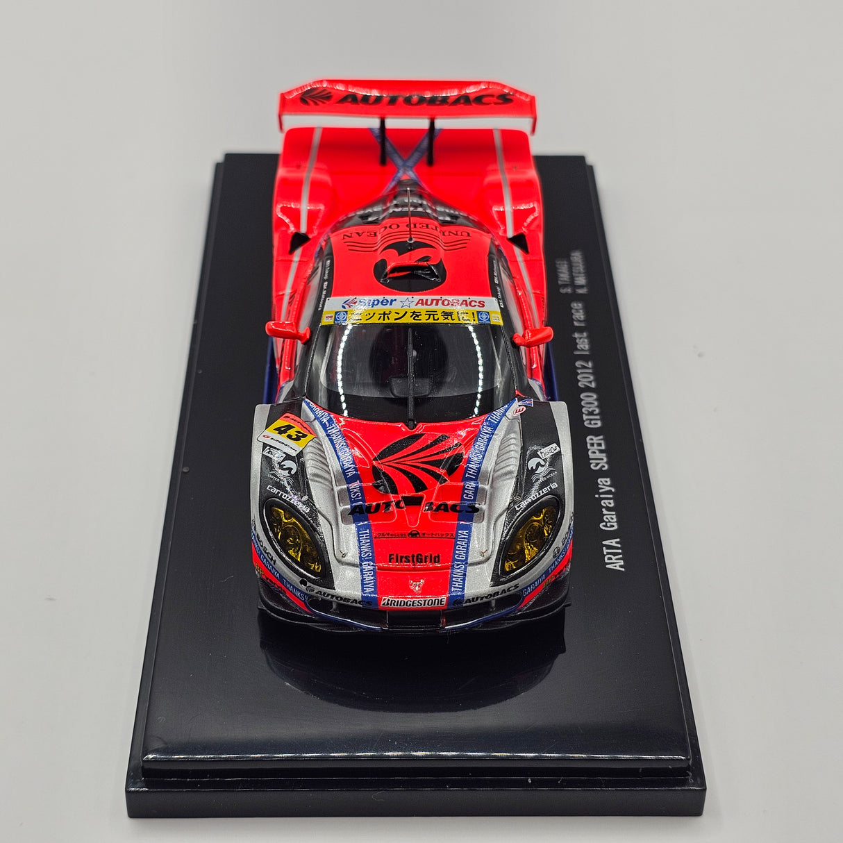 EBBRO Arta Garaiya #43 Arta Super GT GT300 2012 Last Race 1/43 Scale