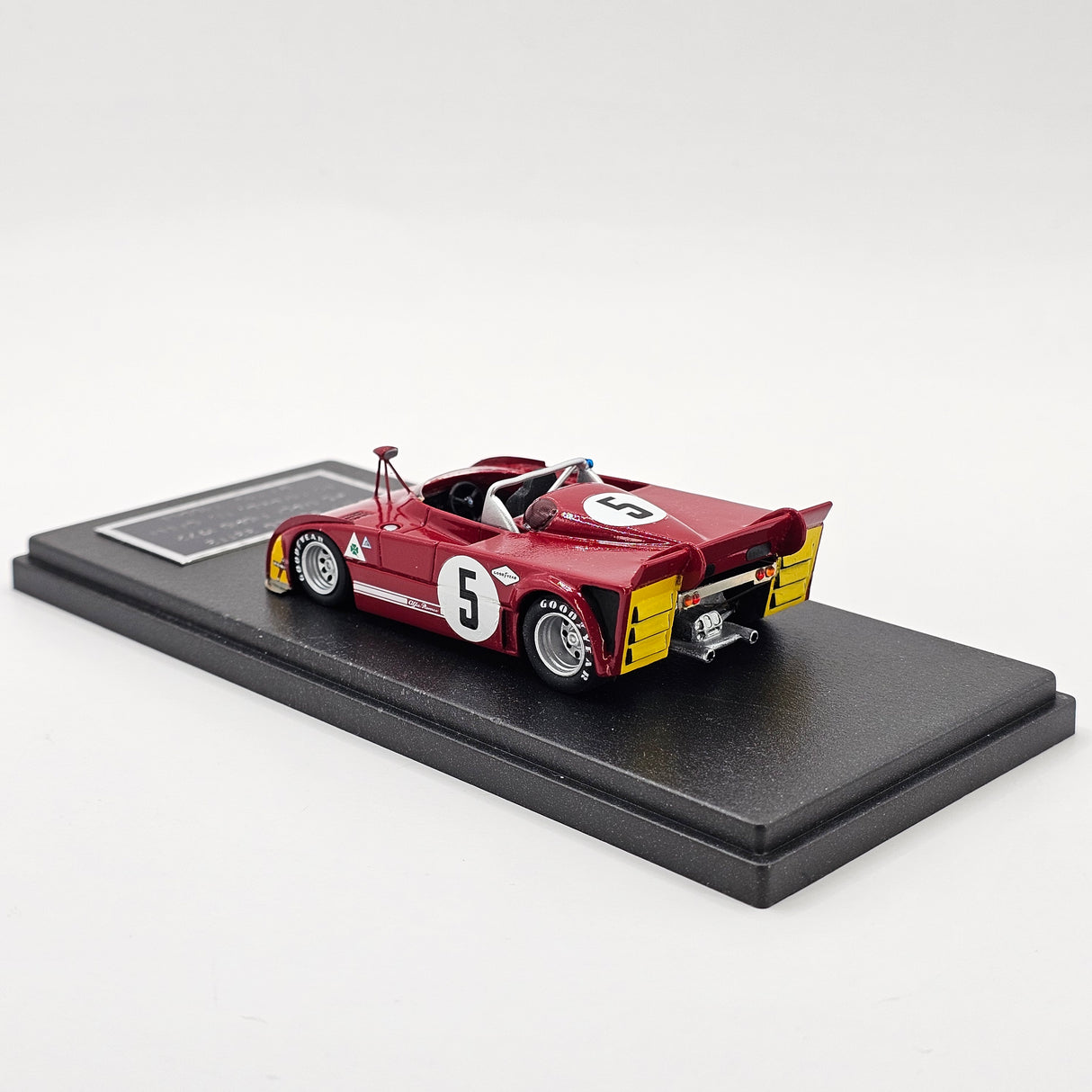 MG Models Alfa Romeo T33TT3 #5 Galli/Marko 2nd Targa Florio 1972 1/43 Scale