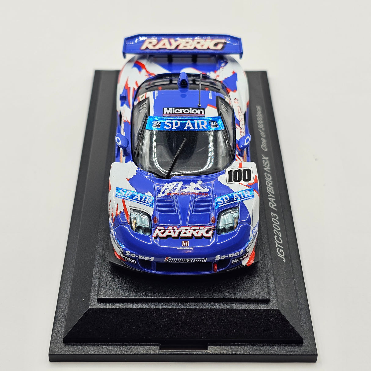 EBBRO Honda NSX #100 Raybrig Team Kunimitsu JGTC GT500 2003 1/43 Scale