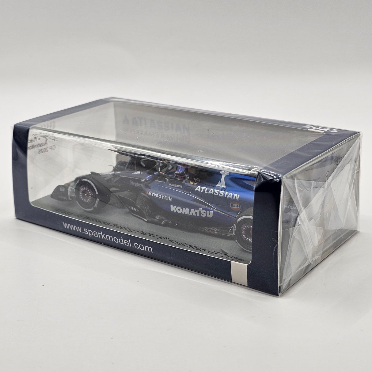 Spark Williams FW47 #23 Alex Albon 5th Australian GP 2025 1/43 Scale S9582