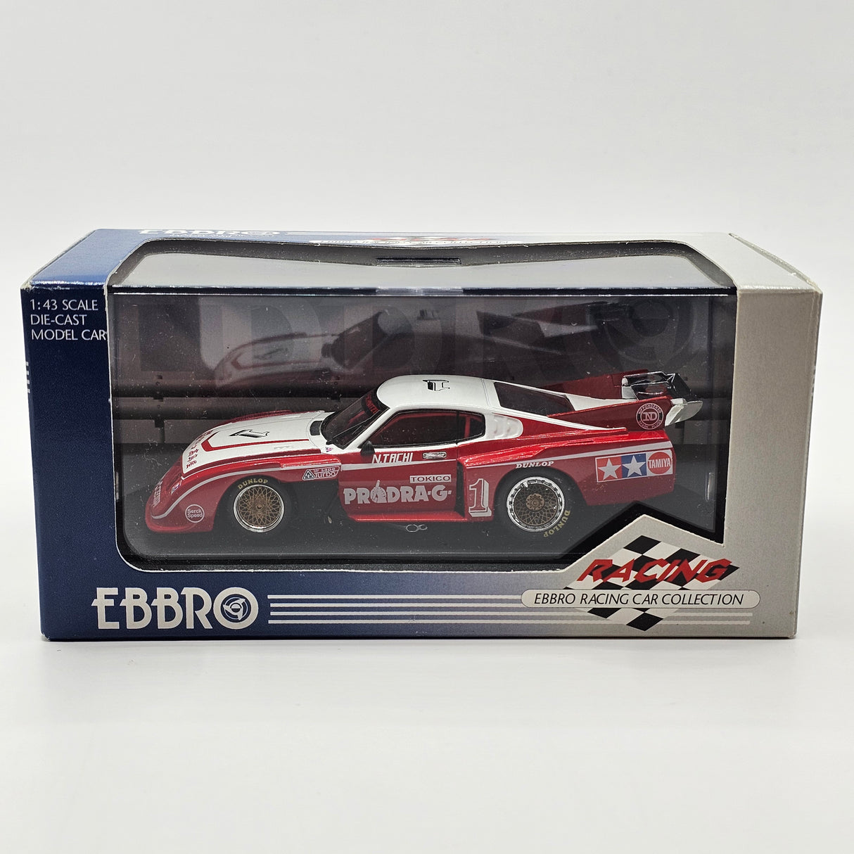 EBBRO Toyota Celica Liftback Turbo Gr.5 Silhouette Series #1 TOM'S 1979 1/43 Scale