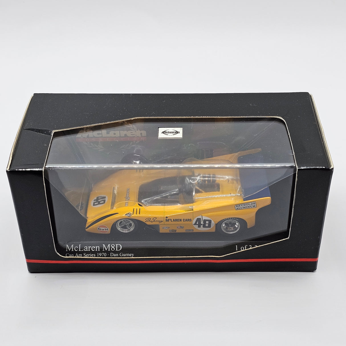 Minichamps McLaren M8D #48 Bruce McLaren Racing D.Gurney Can-Am 1970 1/43 Scale