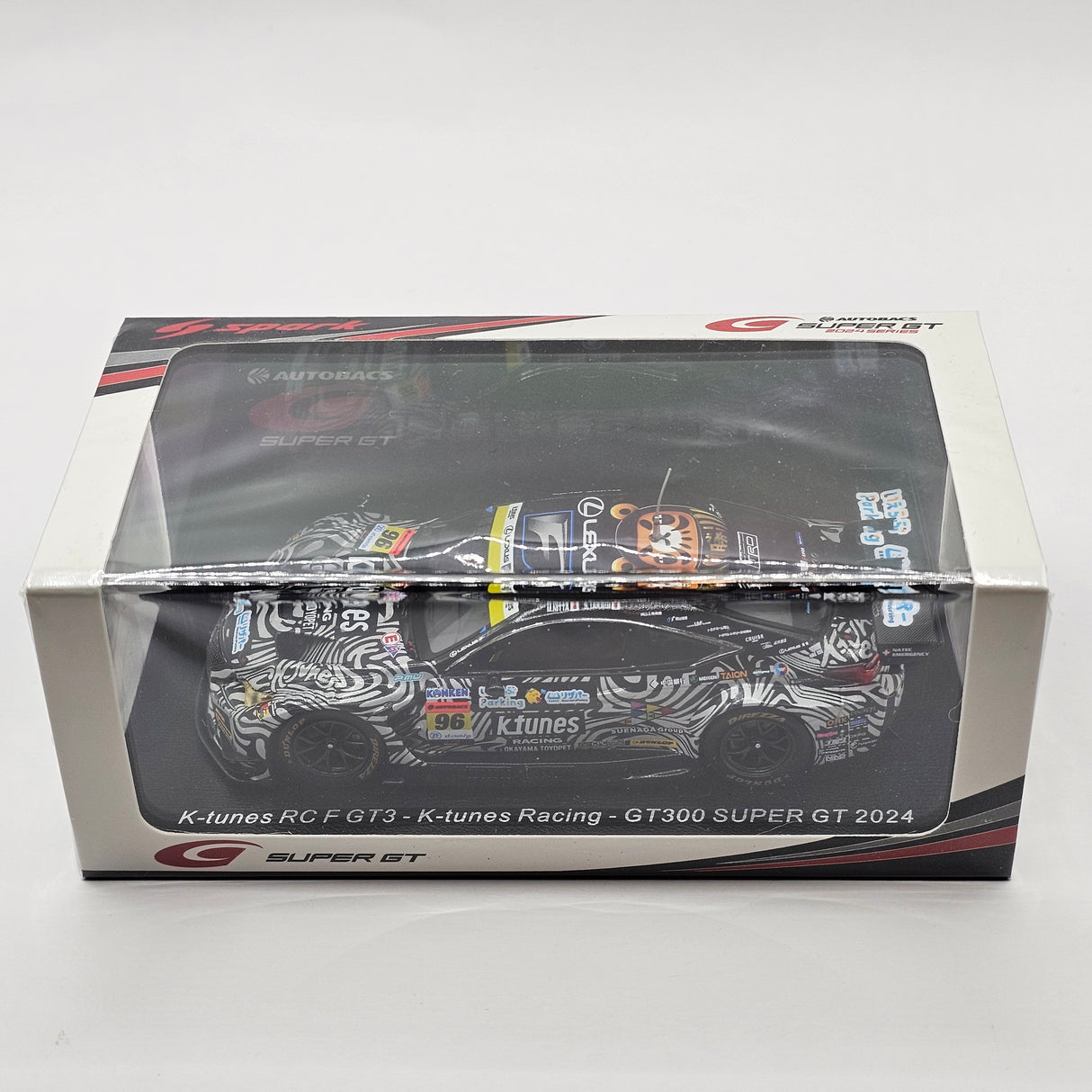 Spark Lexus RC F GT3 #96 K-tunes Racing Super GT GT300 2024 1/43 Scale