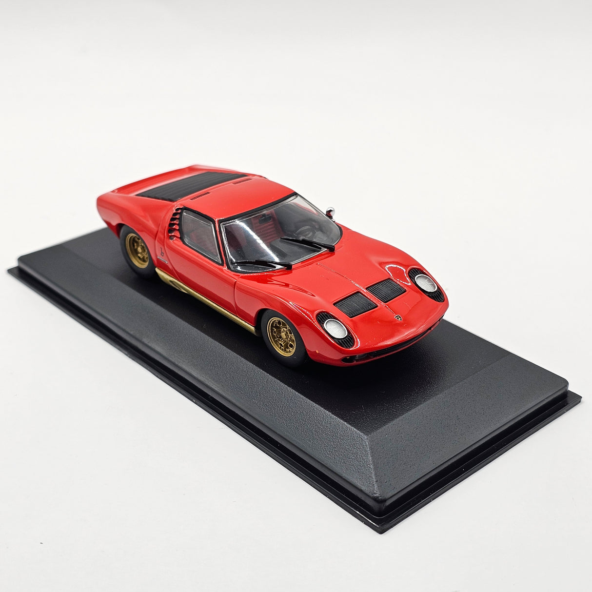 Minichamps Lamborghini Miura Red & Gold 1966 1/43 Scale 430 103002
