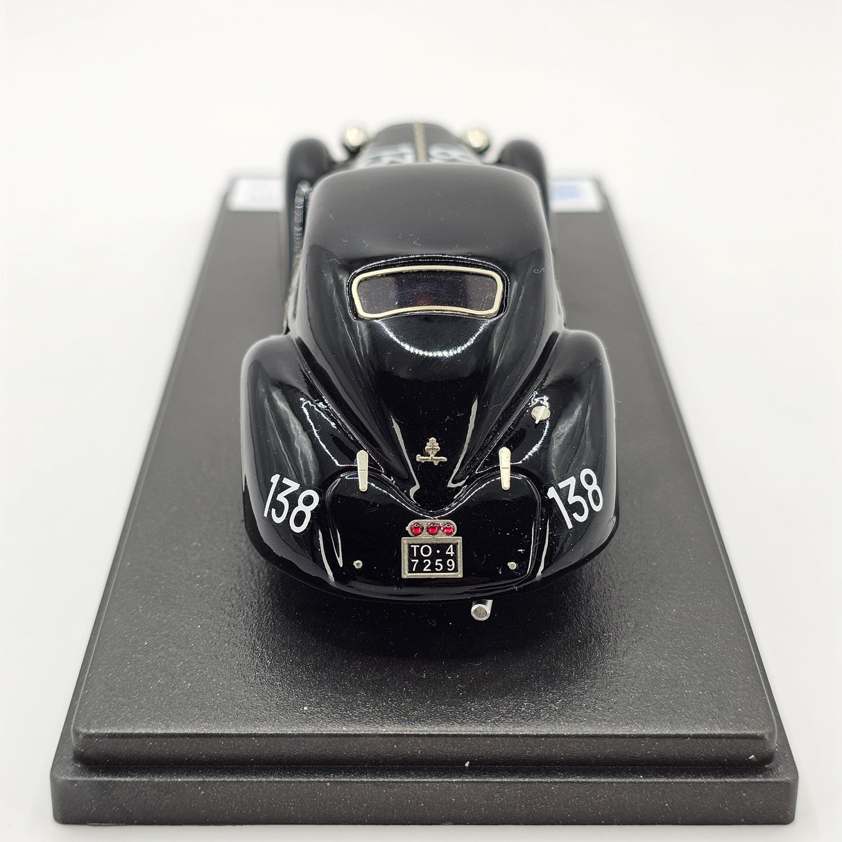 ALFAMODEL Alfa Romeo 6C 2300B MM #138 Salice / Mendoza Mille Miglia 1938 1/43 Scale