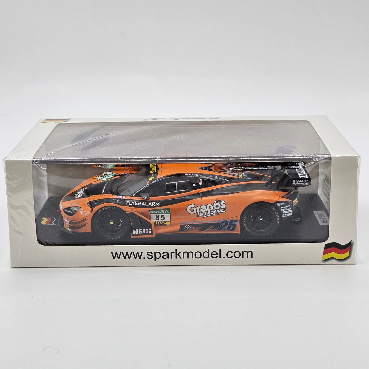 Spark McLaren 720S GT3 Evo #85 Dörr Motorsport DTM 2024 1/43 Scale SG972