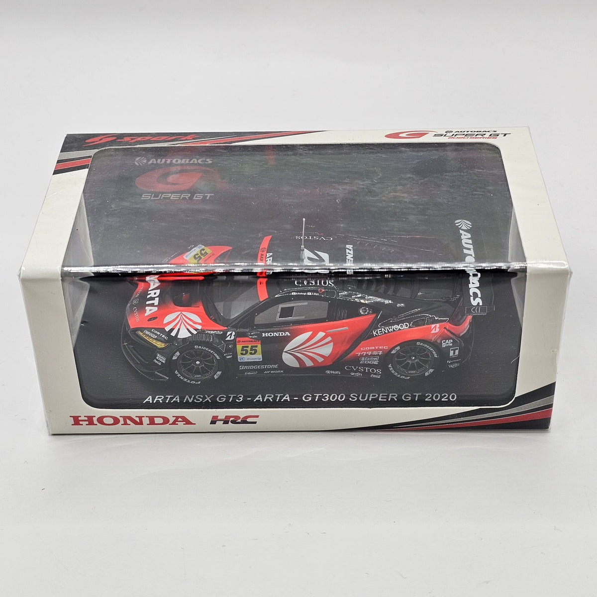 Spark Honda NSX GT3 Evo #55 ARTA Super GT GT300 2020 1/43 Scale