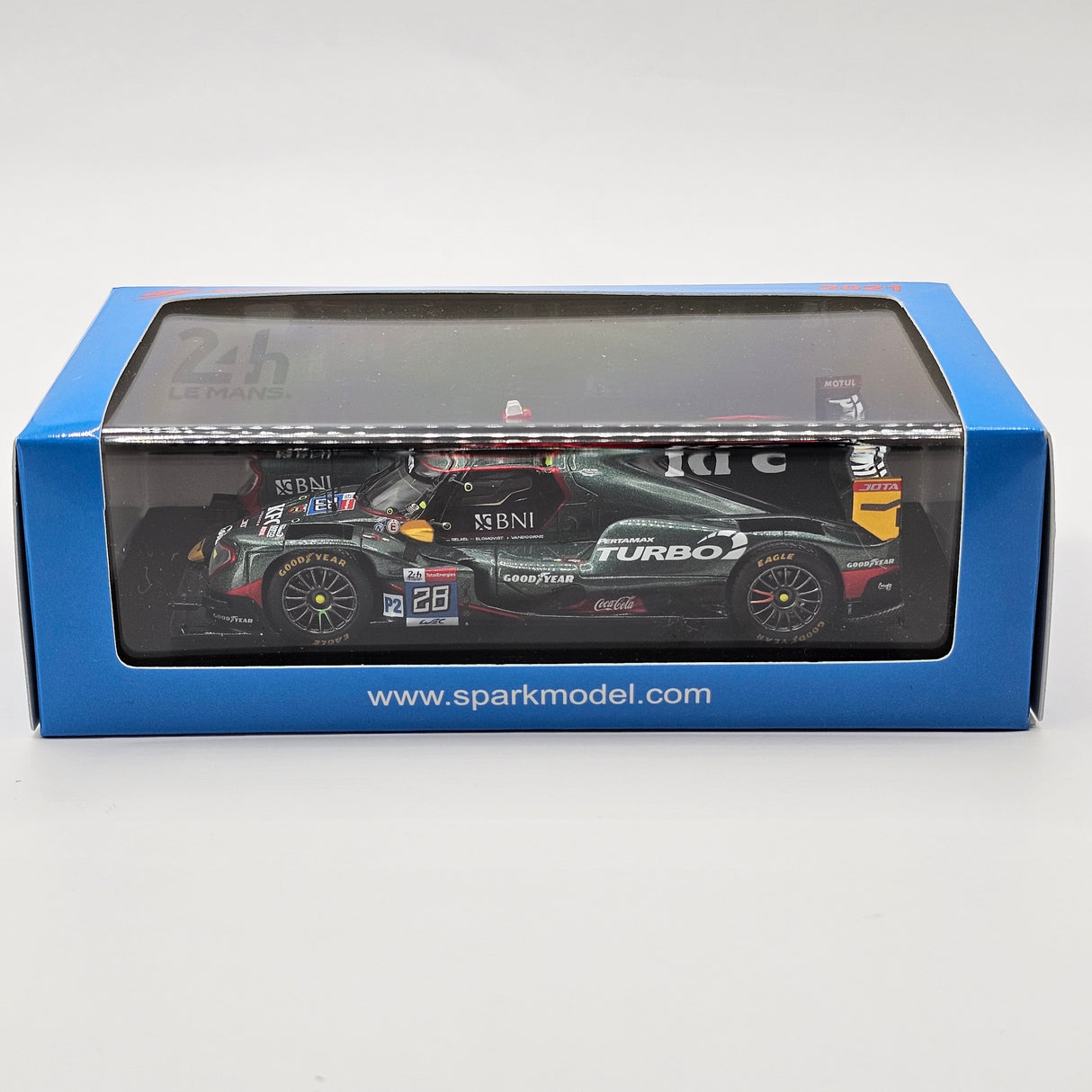 Spark Oreca 07 Gibson #28 Team JOTA 24Hrs Le Mans 2021 1/43 Scale S8243