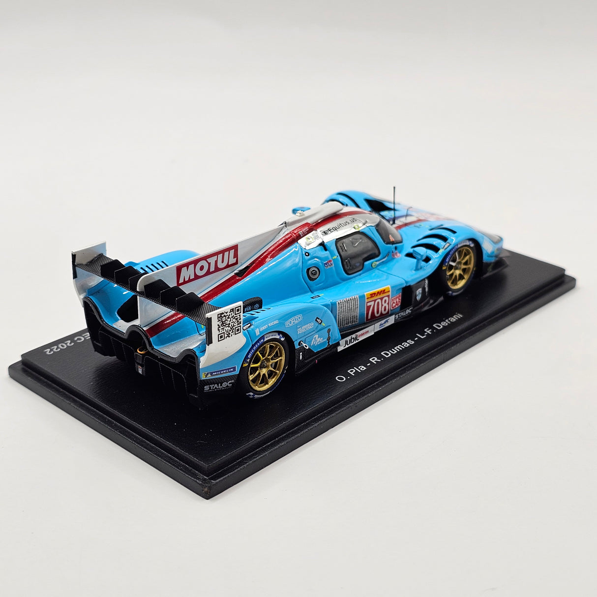 Spark Glickenhaus 007 LMH #708 Glickenhaus Racing 6Hrs Monza 2022 1/43 Scale