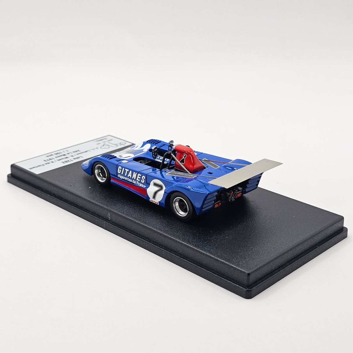 Trofeu DSN Lola T282 #7 Équipe Gitanes 24Hrs Le Mans 1973 1/43 Scale