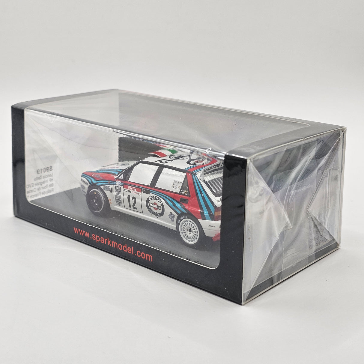 Spark Lancia Delta HF Integrale Evo #12 Aghini Tour de Corse 1992 1/43 Scale S9019