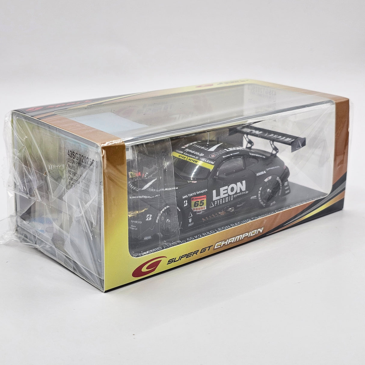 Spark Mercedes-AMG GT3 Evo #65 K2 R&D LEON GT300 Winner Super GT 2025 1/43 Scale