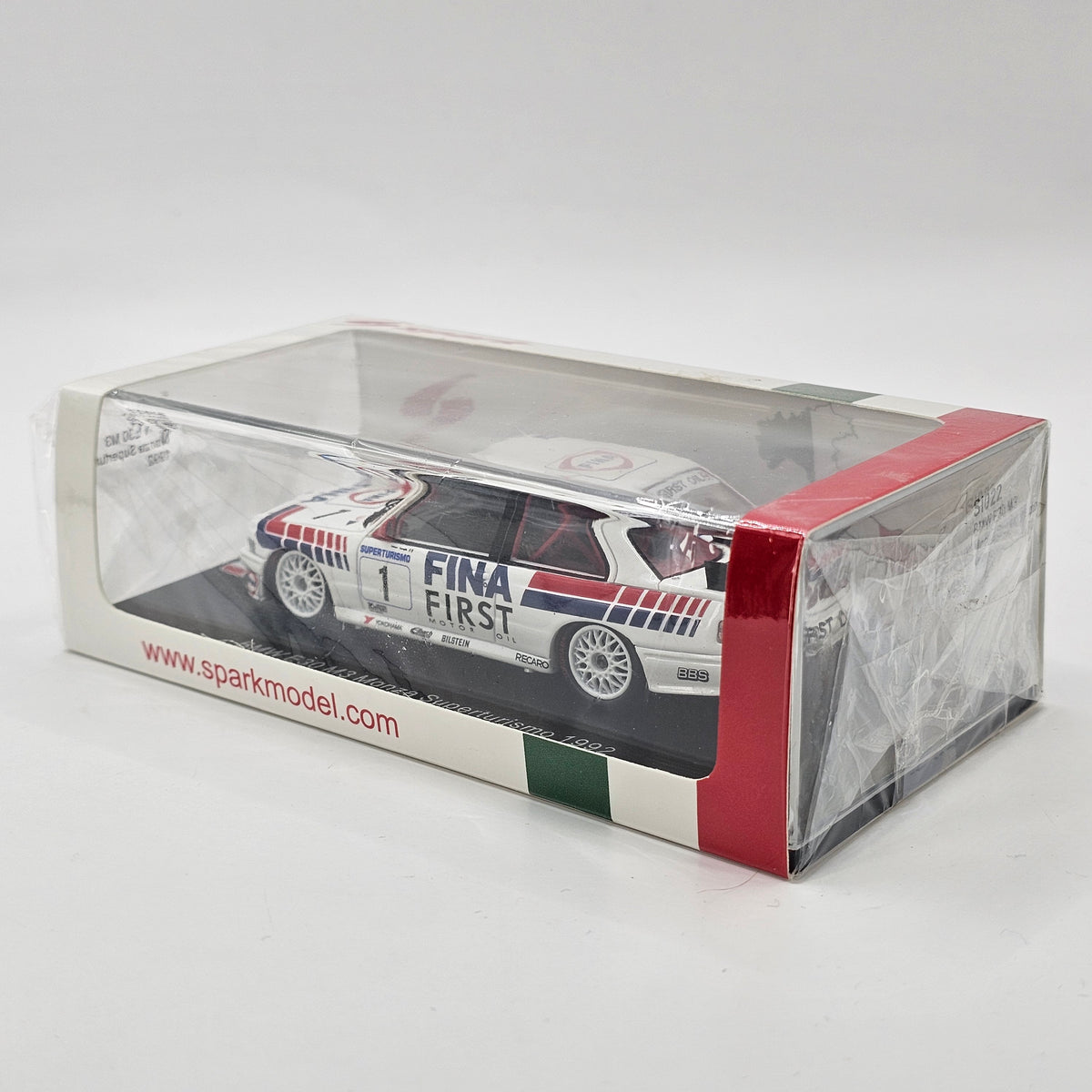Spark BMW M3 Sport Evo #1 Roberto Ravaglia Monza Superturismo 1992 1/43 Scale