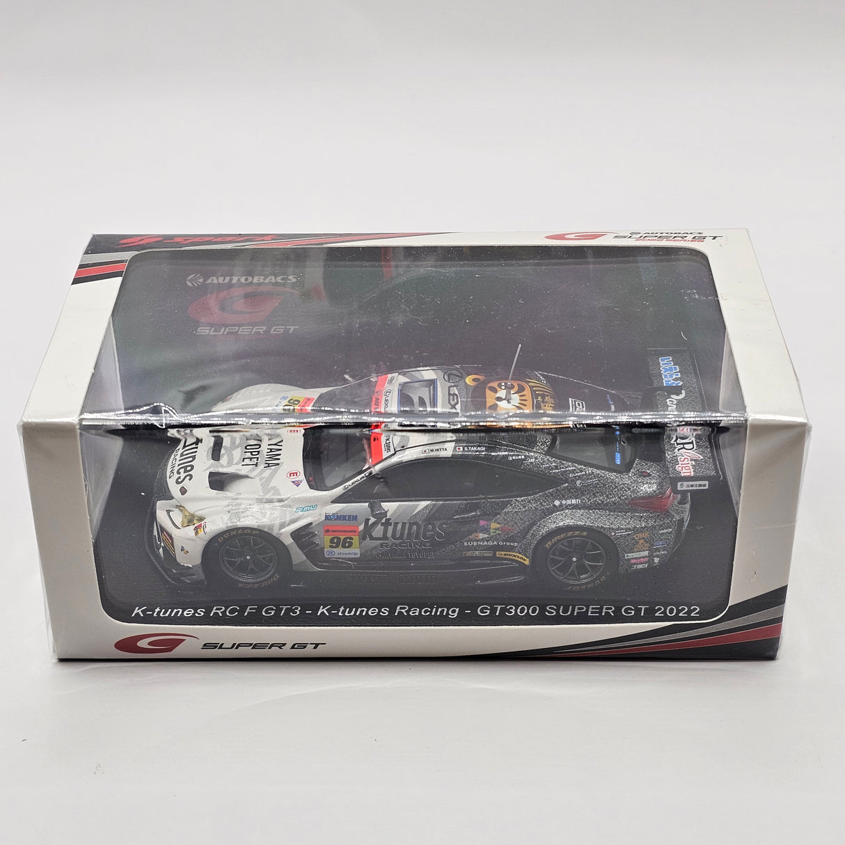 Spark Lexus RC F GT3 #96 K-tunes Racing Super GT GT300 2022 1/43 Scale