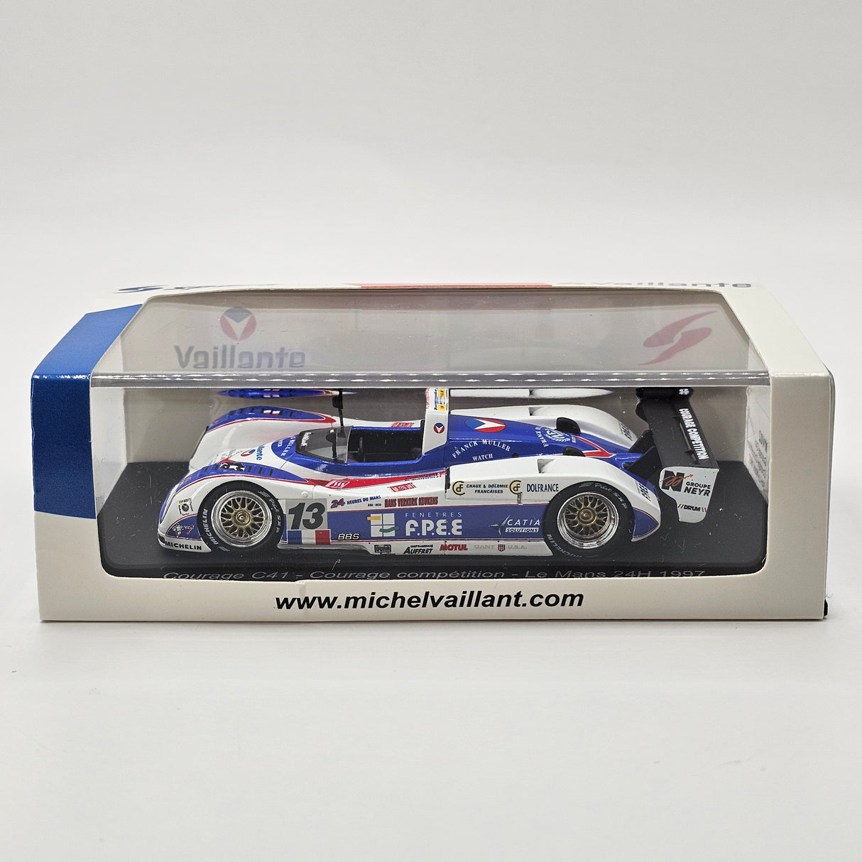 Spark Courage C41 #13 Courage Compétition 24Hrs Le Mans 1997 1/43 Scale MV02
