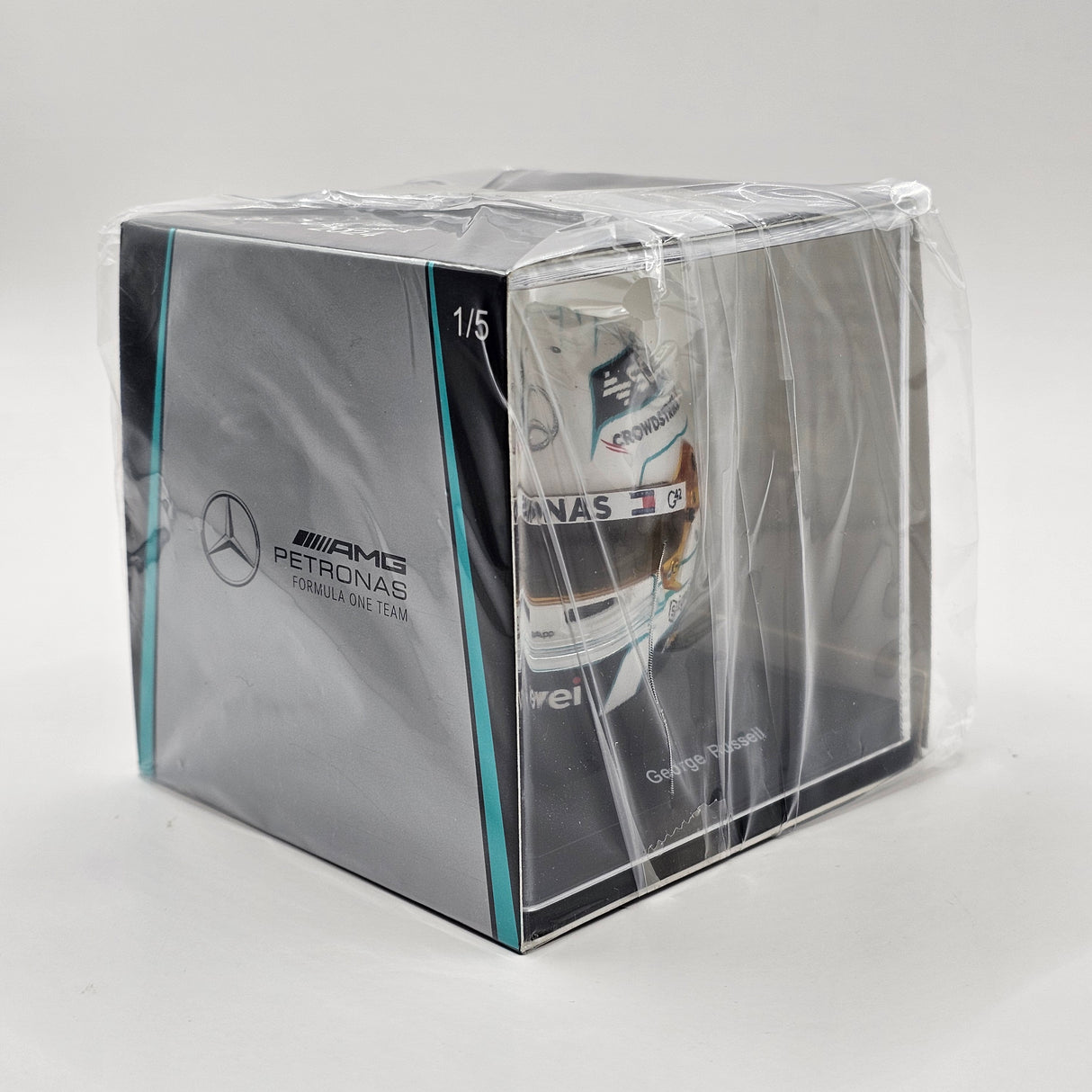 Spark George Russell 2024 Qatar GP Helmet 1/5 Scale 5HF181