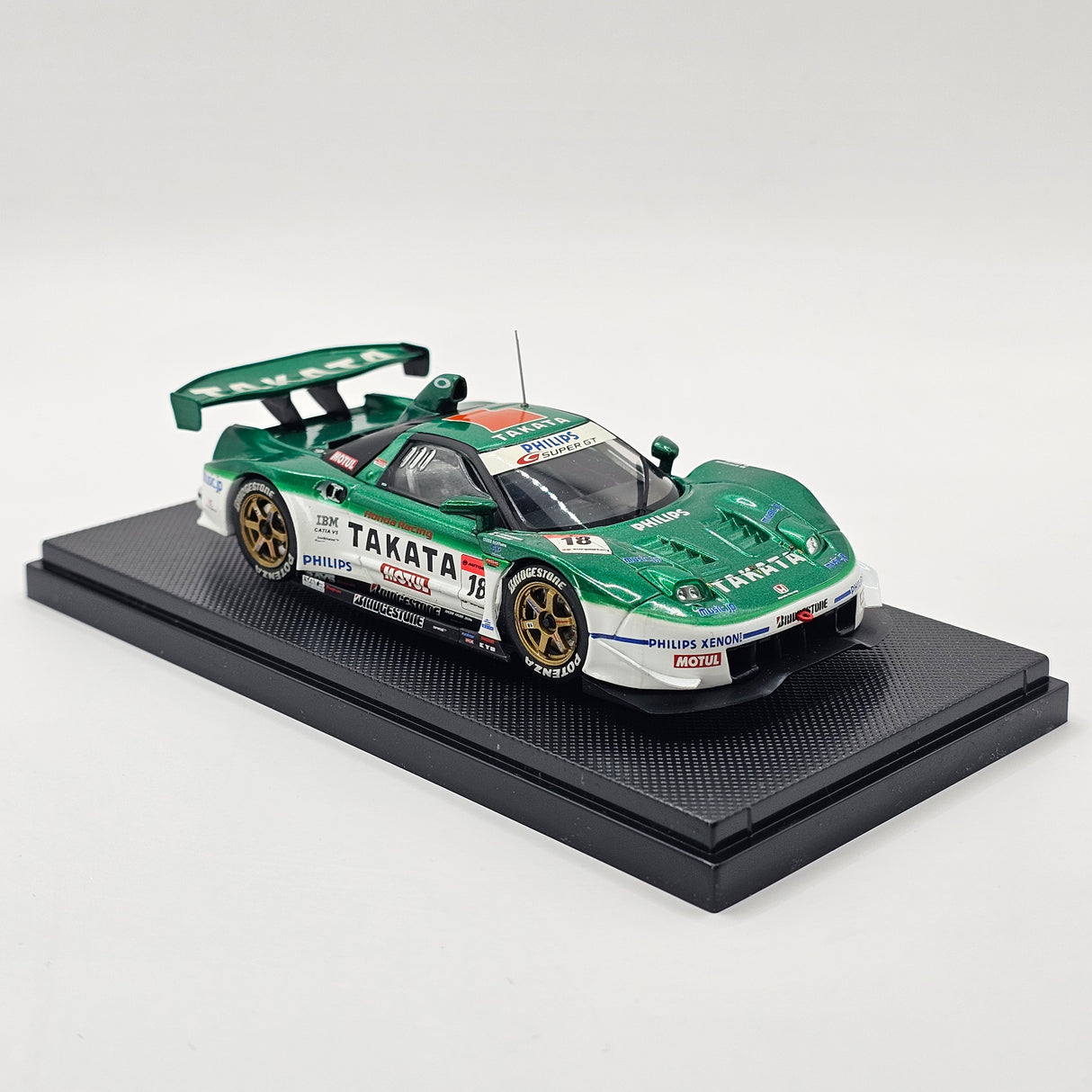 EBBRO Honda NSX #18 Takata Dome Super GT GT500 2006 1/43 Scale