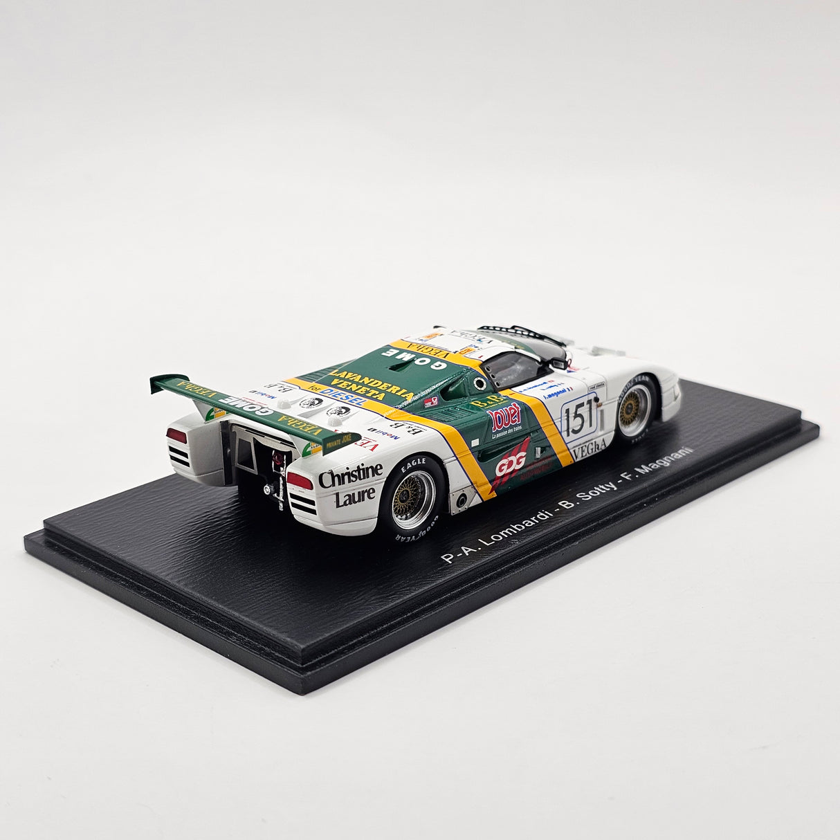 Spark Spice SE86C #151 P.-A. Lombardi 24Hrs Le Mans 1989 1/43 Scale S6809