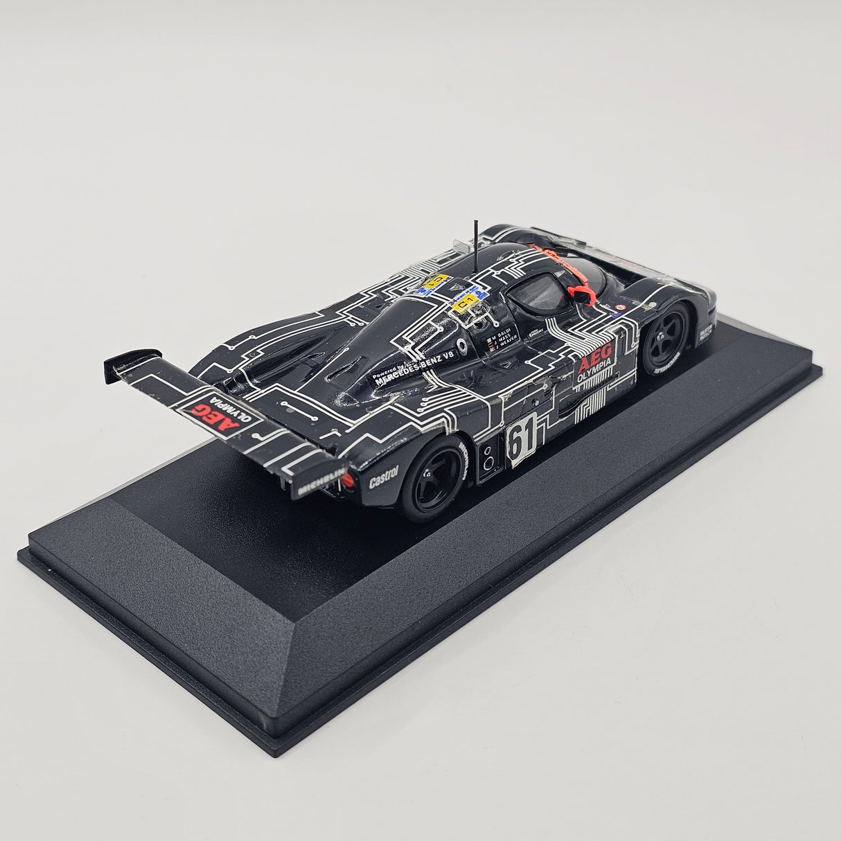 Max Models Mercedes Sauber C9 #61 AEG Le Mans 24Hrs 1988 1/43 Scale